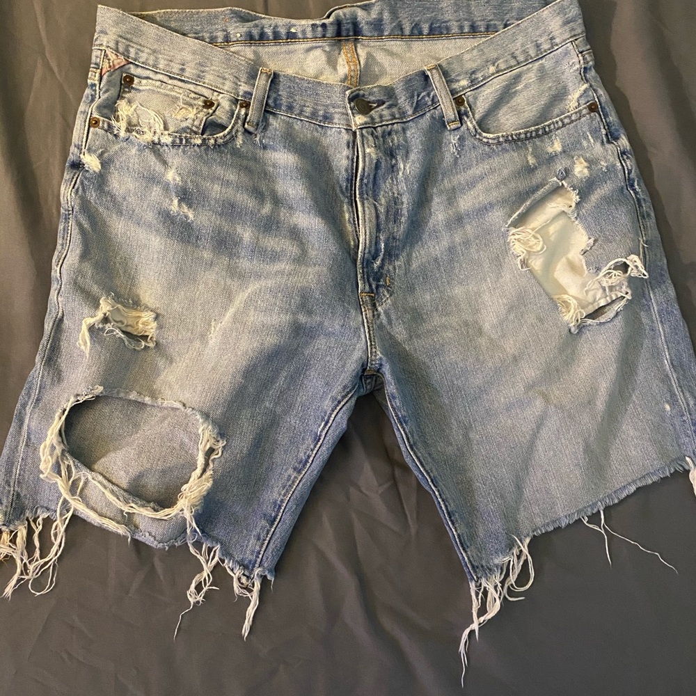 Distressed Denim & Supply jean shorts
